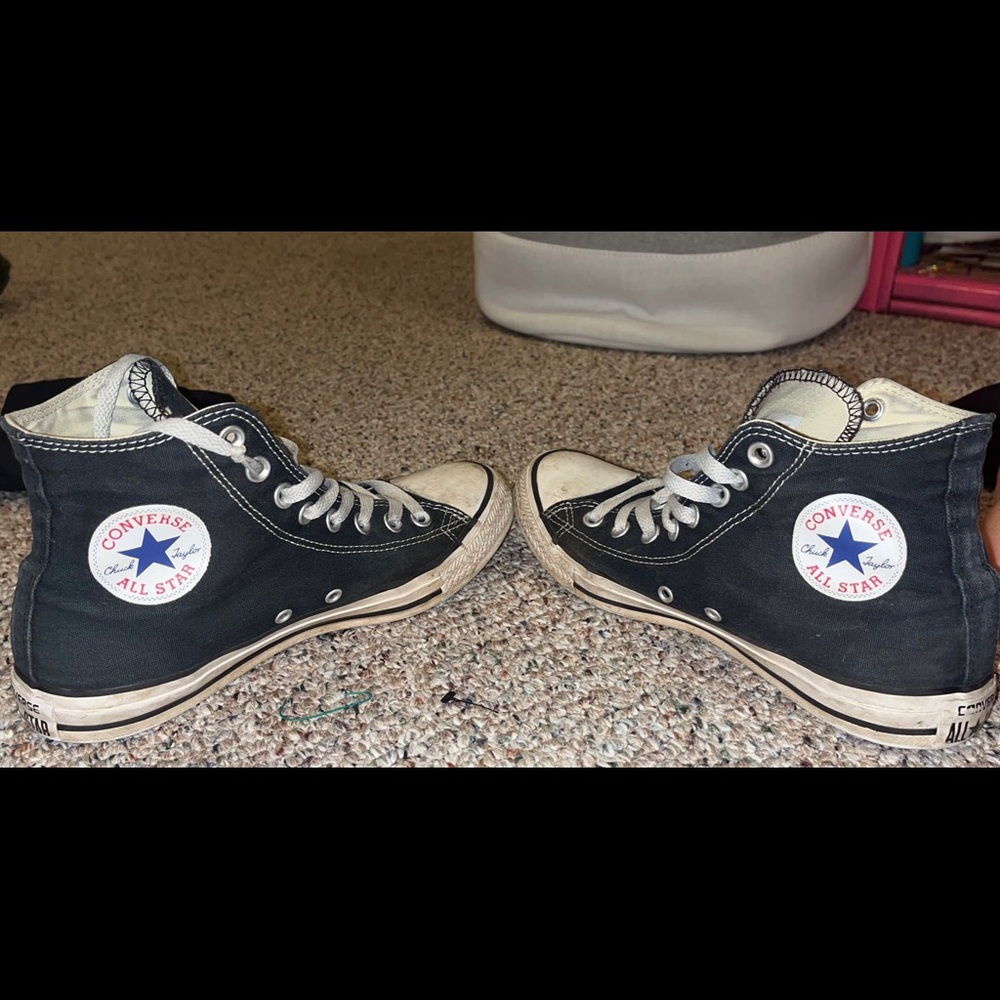 black converse